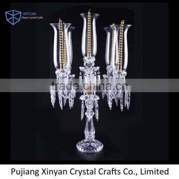 Professional Made Custom Design Dining Table Crystal Candelabra 2017 photo-2