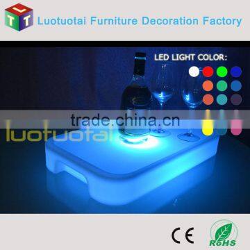2015 New DesignGlow Serving Tray Large pe Plastic Bar Tray LTT-WB08E photo-6