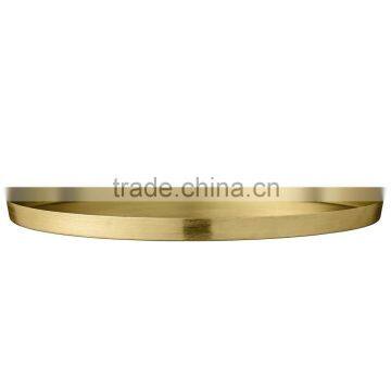 Brass Round Tray , Gold finish, Can be matte,shiny or polished