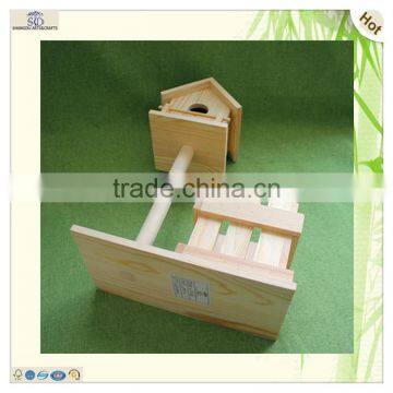 New Design One Bottle Unique Style Wooden Wine Box photo-3