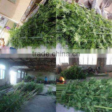 beautiful artificial green bamboo plant,cheap artificial bamboo