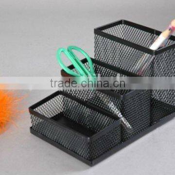 3 Drawers Metal Mesh Desk Organizer