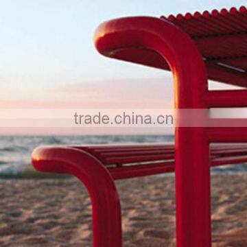 Antique Garden Backyard Furniture, Metal Top Dining Table photo-3