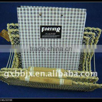 White wire woven storage decorative newspaper holder