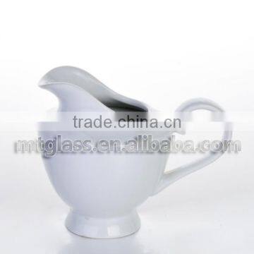 Handmade White ceramic water crock pot
