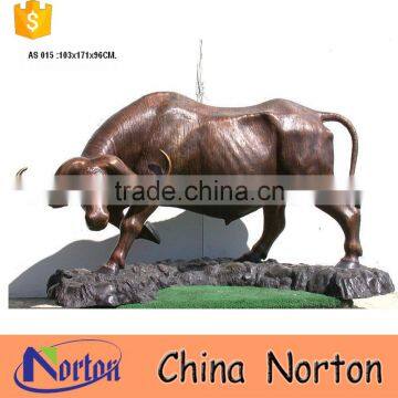 Farm decor brass Water Buffalo sculpture for sale NTBA-B023Y