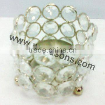 Hot Crystal Votive Candle Holder,Crystal Votive & T-light Holder Diamond Candle Holder photo-3
