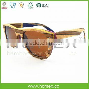 Polarized Skateboard Wooden Sunglasses/Fashion Glasses/Homex_FSC/BSCI Factory photo-2