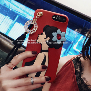 Beautiful Cell Phone Housing Shell Silicone Mobile Phone Cases for IPhone7/7Plus/6/6s/6plus/6splus Soft Tpu Cover Case photo-2