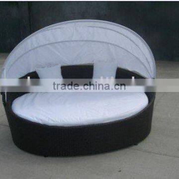 rattan bed