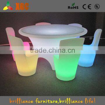 Frosted Glass Bar Table/youkexuan Chairs and Tables for Wedding Banquet photo-2