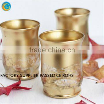 Cylinder Candle Holder Rose Gold Candle Holder photo-4