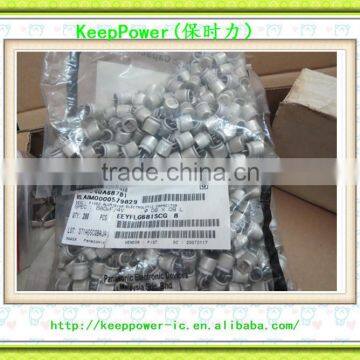 680UF 4V 08*09L 8*9mm Aluminum Capacitor motherboard CPU power capacitor short legs