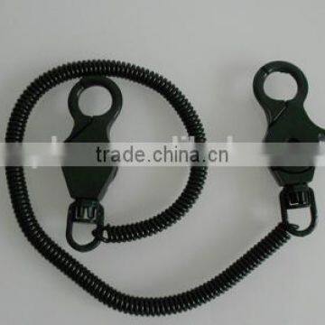 20" Casino Coil Bungee Cord With Lobster Claw LS Eplus photo-3