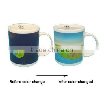 Color Changing ceramic cup, Magic Mugs LS Eplus