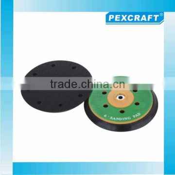 Best quality 150mm,8+6+1hole,Velcro/Grip Poyurethane Foam Sanding Pads