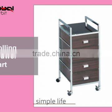 Sort Bin Organizer Storage Sturdy Shelf MDF Lightweight Medical 5 Drawers Rolling Carts photo-2