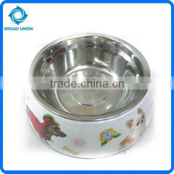 Round Shape Wholesale Stainless Steel Dog Food Bowl photo-2