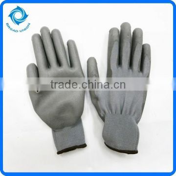 PU Gloves PU Coated Nylon Safety Work Gloves