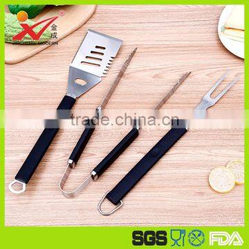 hot sale high quality outing door barbecue shovel tools 3pcs set