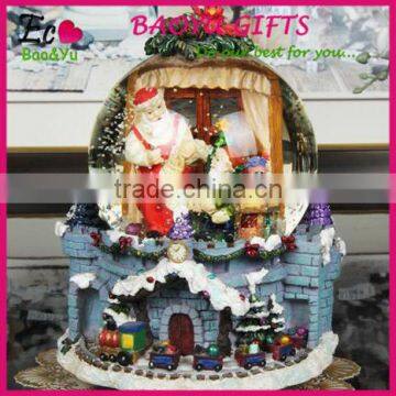 Christmas Decoration Resin snow globe glass snow globe crafts