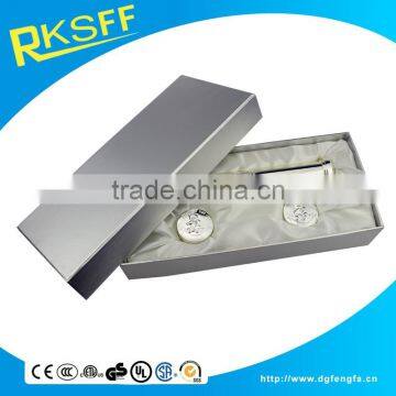 Customized High-quality Ribbon Engraved Birth Certificate Holder With the Tooth and Curl Box photo-5