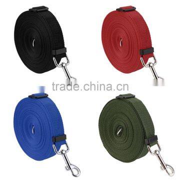 Long 10m Dog Pet Puppy Traction Rope Training Neck Strap Nylon Lead Leash Walk Hiking Training Safe Pet Neck Strap Dog Leashes