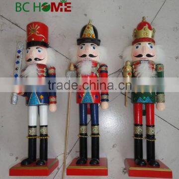 2015 New 15" Wooden Nutcracker soldier Christmas Gift