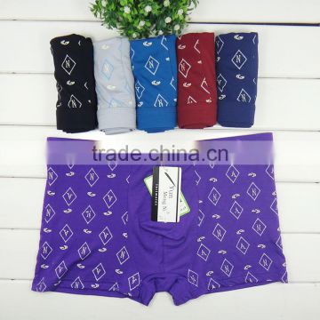 Wholesale men underwear sexy men boxers fancy printing men boyshort panties