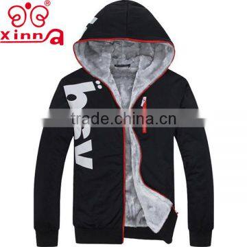 2014 Full Zip Fleece for Winter Stylish Fashion Men Overcoat photo-2