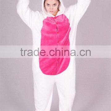 white romper paris Design promotional autumn custom adult heated onesie