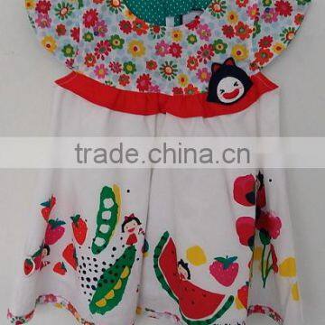 Baby Girls Colorful Printed Dress for Summer