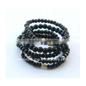 fashion wood beads bracelets, West style jewelry, fashion lucky bracelet jewelry