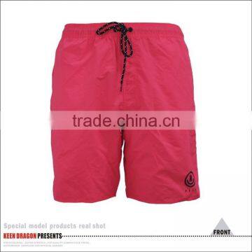 100%Nylon Taslan Custom Logo Breathable Mens Yoga Shorts