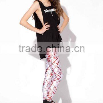 Wholesale Cheap Sport Fitness Leggings Printed Women Tight Yoga Pants photo-2