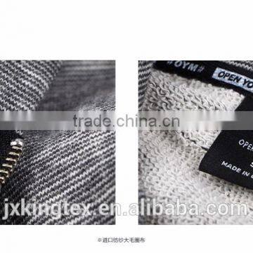 Jiangxi Kingtex New Look Spring/Autumn Elbow Patched Tie Dyed Contrast Balck Hem Tracksuits Casual Hoodies Set photo-4