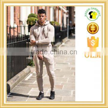 Wholesale Tight Fitted Mens Tracksuit Custom Gym Tracksuit photo-3