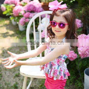 S60577B Girls Bathing Suits Lovely Children Clothing Swimwear