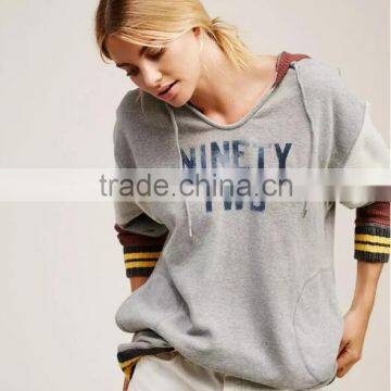 Runwaylover 5039 Latest Design Fashion Deep V-neck Sexy Ladies Sweater photo-2