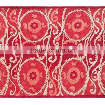 Red-coral-ivory Area Rug photo-2