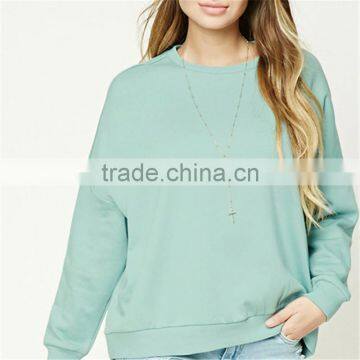 2017 OEM Top Selling College Solid Oversized Sweatshirt Without Hood photo-2
