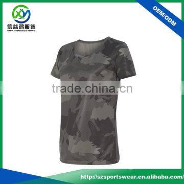 Hot Sale Digital Printing 100%polyester Women's Custom t Shirts photo-2