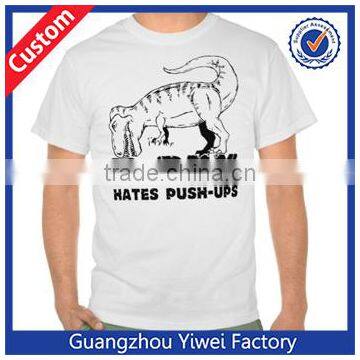 2014 Super High Quality Plain T-Rex Hates Push Ups T-shirts