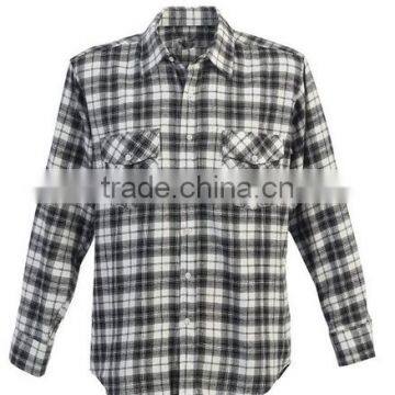 Mens Flannel Long Sleeve Button Down Shirt Flannel Shirt Men photo-3