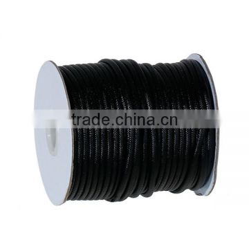 Polyamide Nylon Jewelry Thread Cord Black 3mm