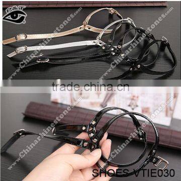 12 Colors New Design 3D Tripartite Shoe Lace Shoe Straps For High Heels photo-6