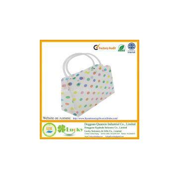 PP Flower Shopping PVC Hanging Bags