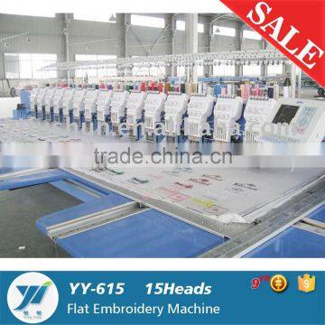 YingYing-615 15heads flat normal computerized embroidery machine