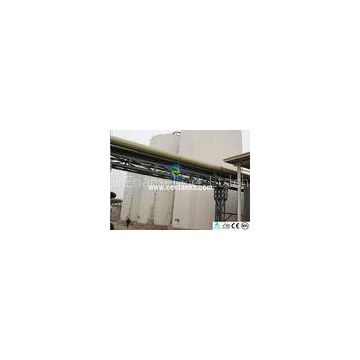 Dark green GFS tanks / wastewater storage tanks for Pharmacy