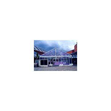 Outdoor Tranparent Clear Top Tent With Inner Decorations For Wedding Party